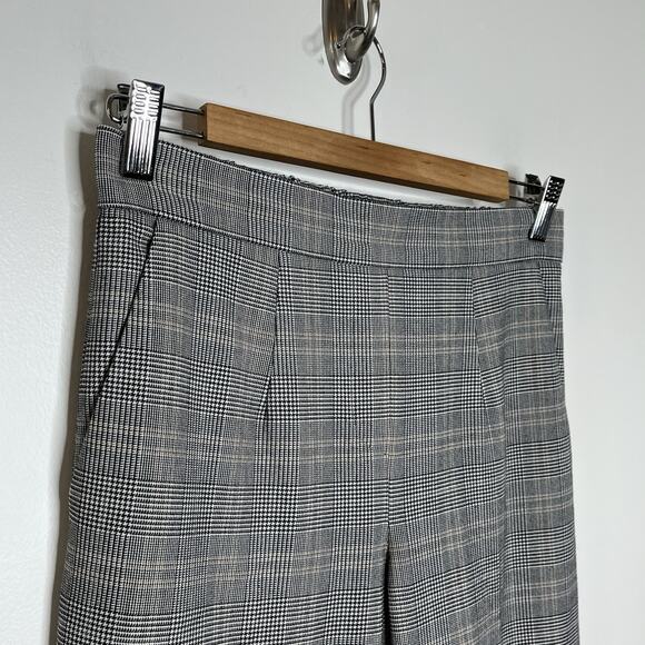 Aritzia Babaton Conan Slim Trouser Pants Houndstooth Plaid Womens 4 Career Work - Picture 2 of 8